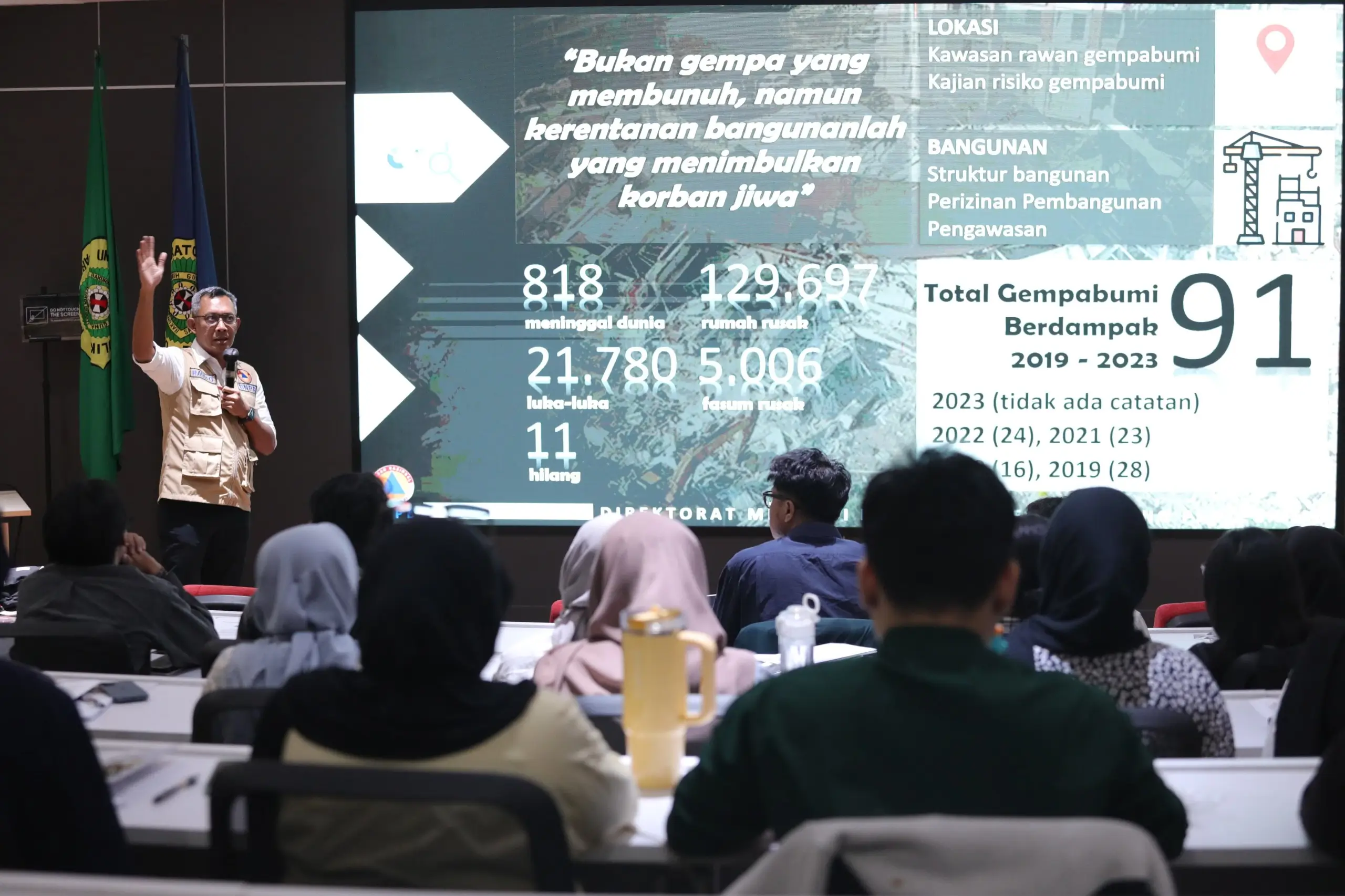 BNPB Gandeng Fakultas Teknik Unpar, Guna Survei Penilaian Kerentanan Bangunan di Kota Bandung